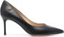 Baldinini Black leather court shoes Zwart Dames - Thumbnail 1