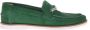Baldinini Green suede loafer - Thumbnail 1