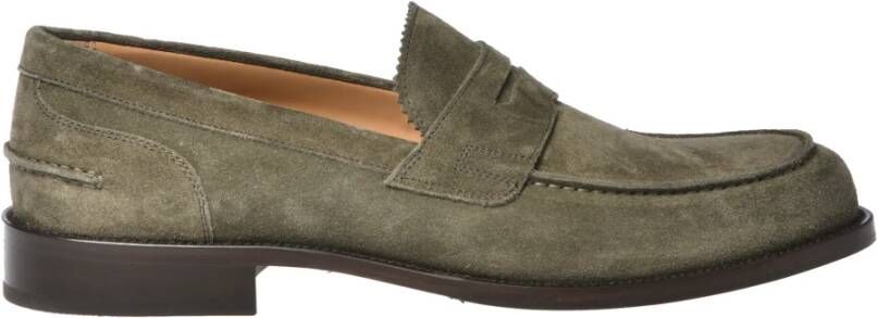 Baldinini Green suede loafer