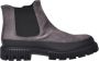 Baldinini Grey suede leather ankle boots - Thumbnail 1