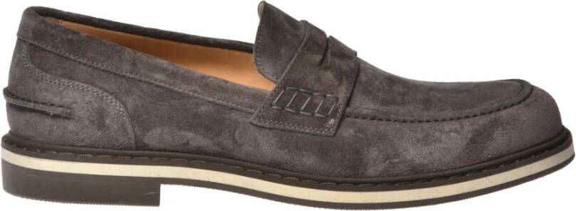 Baldinini Grey suede loafer