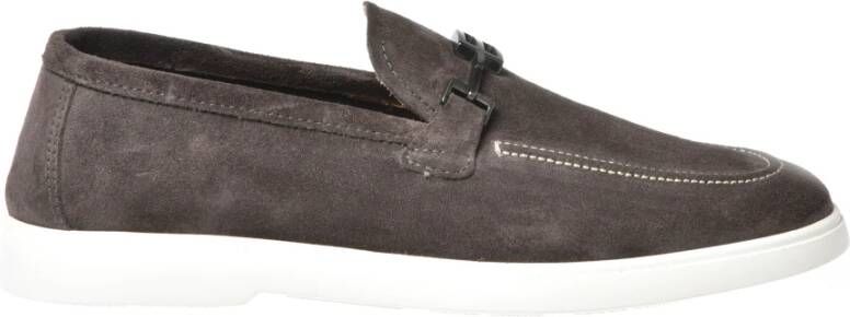 Baldinini Grey suede loafer