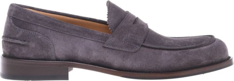 Baldinini Grey suede loafer