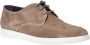 Baldinini Lace-up in taupe suede Brown Heren - Thumbnail 1