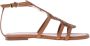 Baldinini Lizard print leather sandal - Thumbnail 1
