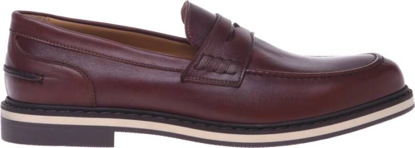 Baldinini Loafer in dark brown leather