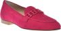 Baldinini Loafer in fuchsia suede Red Dames - Thumbnail 1