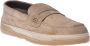 Baldinini Loafer in taupe suede Beige Heren - Thumbnail 1