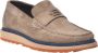 Baldinini Loafer in taupe suede Multicolor Heren - Thumbnail 1