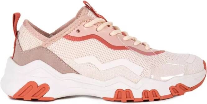 Baldinini Sneaker in orange and pink eco-leather Orange Dames