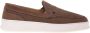 Baldinini Perforated nubuck leather slipper - Thumbnail 1