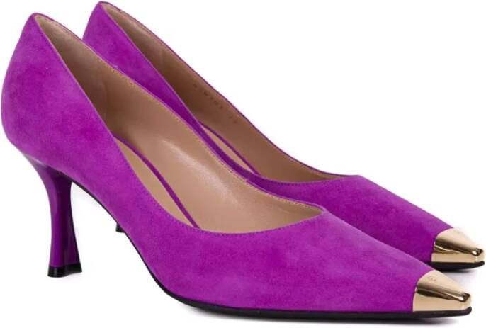 Baldinini Roze suède hoge hakken