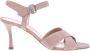 Baldinini Sandal in nude suede - Thumbnail 1