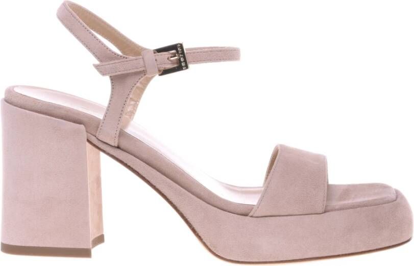 Baldinini Sandal in nude suede