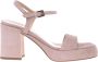 Baldinini Sandal in nude suede - Thumbnail 1