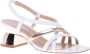 Baldinini Sandal in white calfskin White Dames - Thumbnail 1