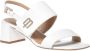 Baldinini Sandal in white nappa leather White Dames - Thumbnail 1