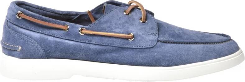 Baldinini Slipper in cerulean suede