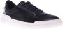 Baldinini Sneaker in black perforated calfskin Black Heren - Thumbnail 1