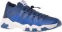 Baldinini Sneaker in blue eco-leather Blue Heren - Thumbnail 1