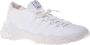 Baldinini Sneaker in cream eco-leather White Heren - Thumbnail 1