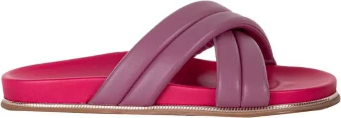 Baldinini Slipper in fuchsia eco-leather Multicolor Dames