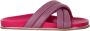 Baldinini Slipper in fuchsia eco-leather Multicolor Dames - Thumbnail 1