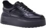 Baldinini Trainers in black leather Black Dames - Thumbnail 1