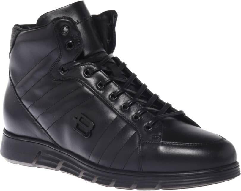 Baldinini Trainers in black leather Black Heren