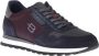 Baldinini Trainers in blue and grey suede and fabric Multicolor Heren - Thumbnail 1