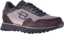 Baldinini Trainers in dark brown and beige suede and fabric Multicolor Heren - Thumbnail 1