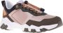 Baldinini Trainers in olive and beige eco-leather Multicolor Heren - Thumbnail 1