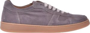 Baldinini Trainers in taupe suede Paars Heren