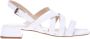 Baldinini White leather sandals - Thumbnail 1