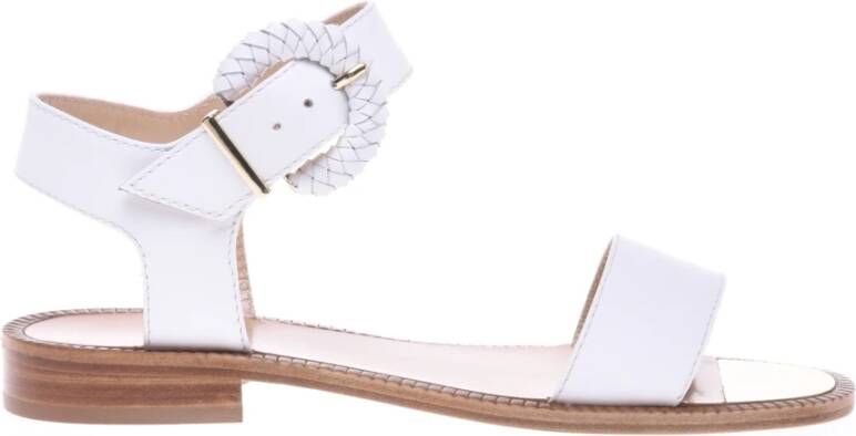 Baldinini White leather sandals