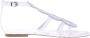 Baldinini White lizard print sandal - Thumbnail 1