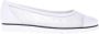 Baldinini White petal mesh ballerina - Thumbnail 1