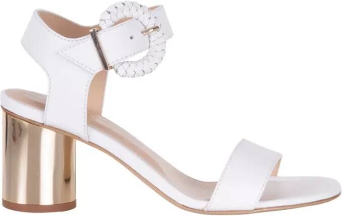 Baldinini Witte hak sandalen