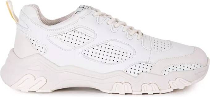 Baldinini Witte Heren Sneakers White Heren