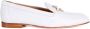 Baldinini White nappa leather loafers - Thumbnail 1