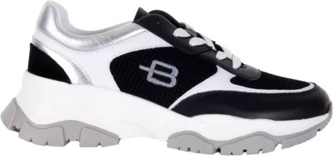 Baldinini Zwart en witte sneakers