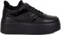Baldinini Trainers in black leather Black Dames - Thumbnail 5