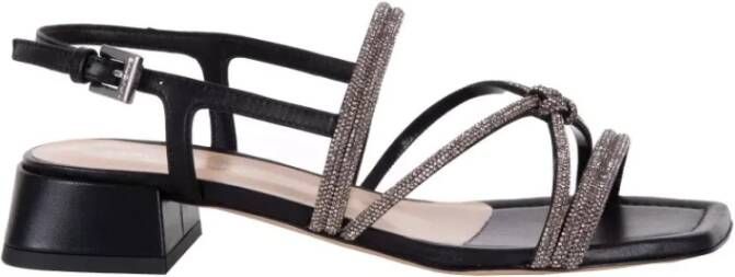Baldinini Zwarte Sandalen voor Vrouwen
