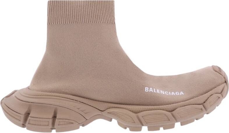 Balenciaga 3Xl Sock Knit Beige Dames