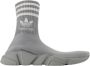 Balenciaga Adidas Speed Lt Sneakers Grijs Wit Logo Grijs Dames - Thumbnail 1