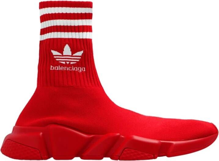Balenciaga Speed Sock Sneakers Red Dames