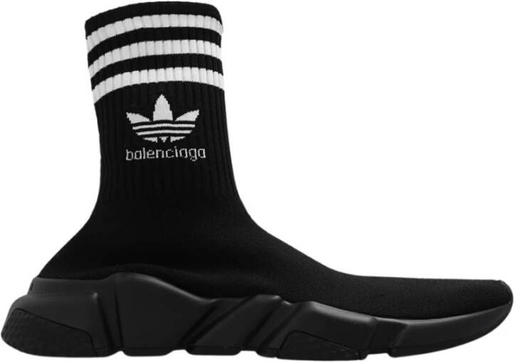 Balenciaga Adidas Speed 2.0 Lt Sock Sneakers Black Heren