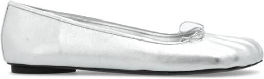Balenciaga Anatomische platte schoenen Gray Dames