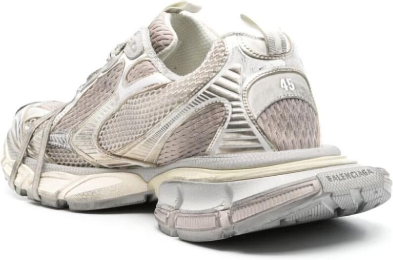 Balenciaga Heren 3Xl Monocolor Sneaker Grijs Gray - Foto 3