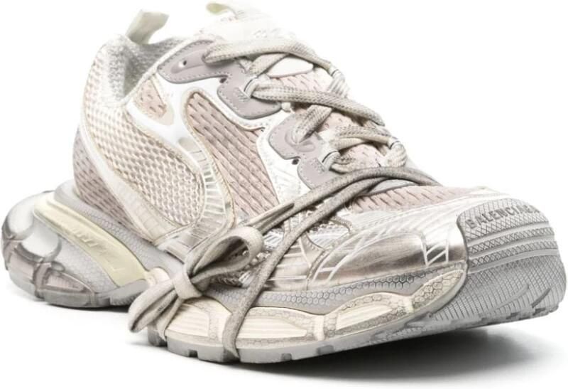 Balenciaga Heren 3Xl Monocolor Sneaker Grijs Gray - Foto 2
